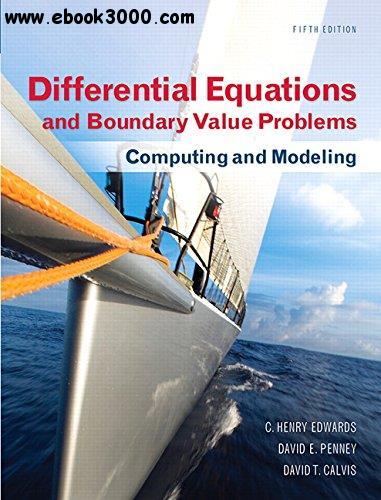 differential equations 4th edition pdf